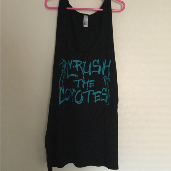 American Apparel Tops - American Apparel “Crush The Coyotes” Tank Size M